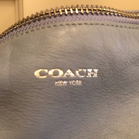 Periwinkle Coach Purse - Picture 3 of 6